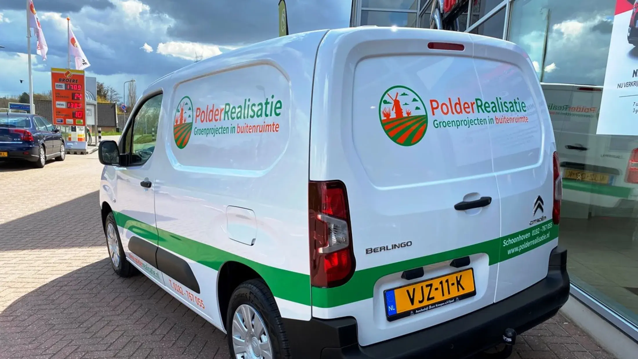 Polderrealisatie groenprojecten Berlingo en Jumpy