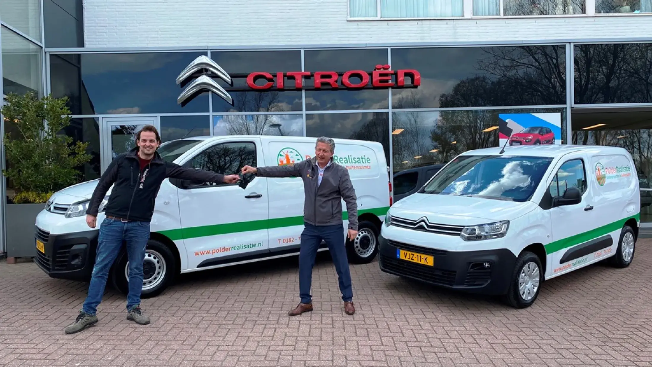 Polderrealisatie groenprojecten Berlingo en Jumpy