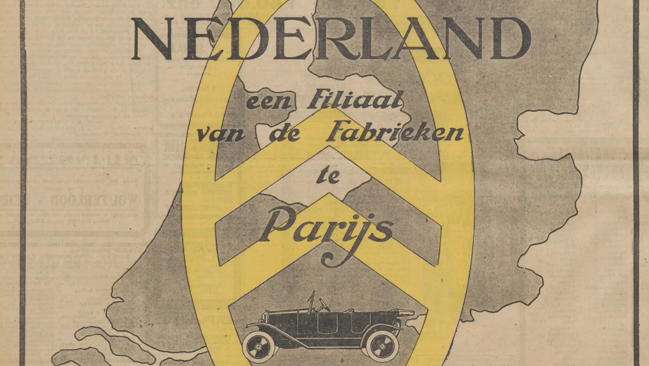 advertentie Citroë