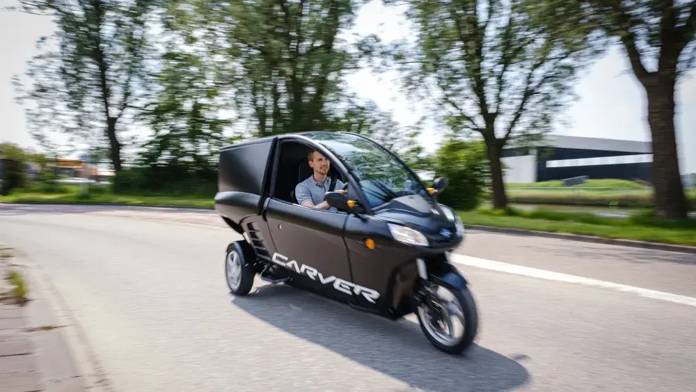 Carver Cargo op de weg