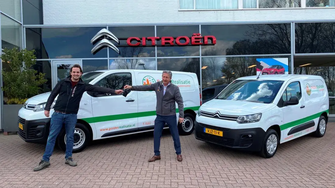 Polderrealisatie groenprojecten Berlingo en Jumpy